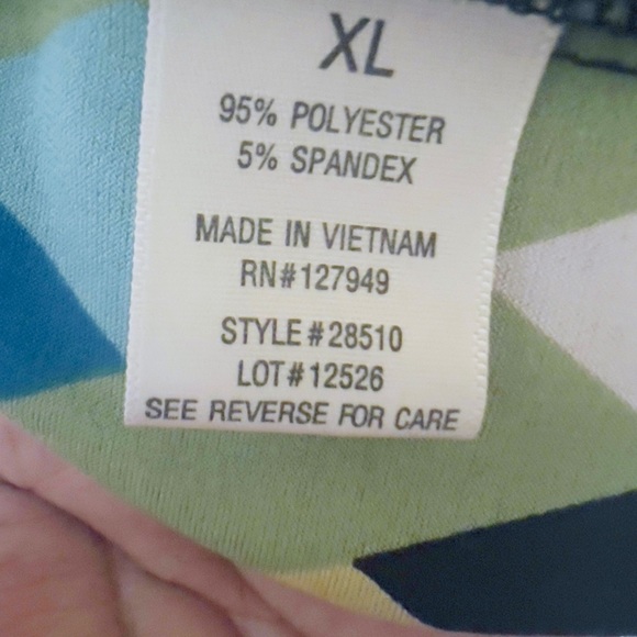 Emma & Michele Multicolor Wrap Dress - Size XL - Picture 6 of 6